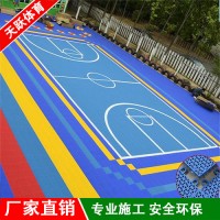 篮球场悬浮地板