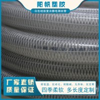 白色硅胶复合静电钢丝管