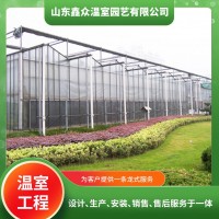 阳光板连栋温室大棚